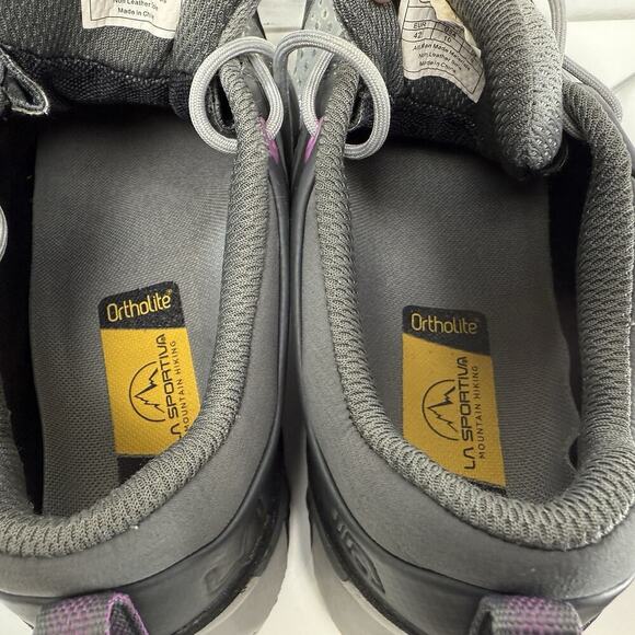 La Sportiva Spire GTX Hiking Trail Shoes Gray Outdoor Womens Size US 10 EU 42 - Picture 11 of 12